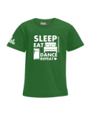 SLEEP_EAT_DANCE_REPEAT_KIDS_Green